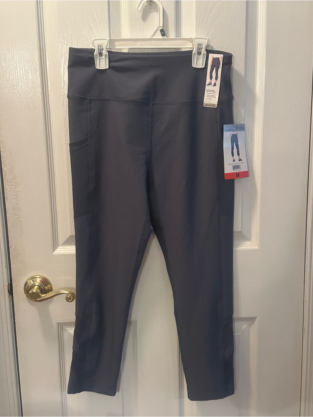 Mondetta High-Waist Active Capri - Charcoal
